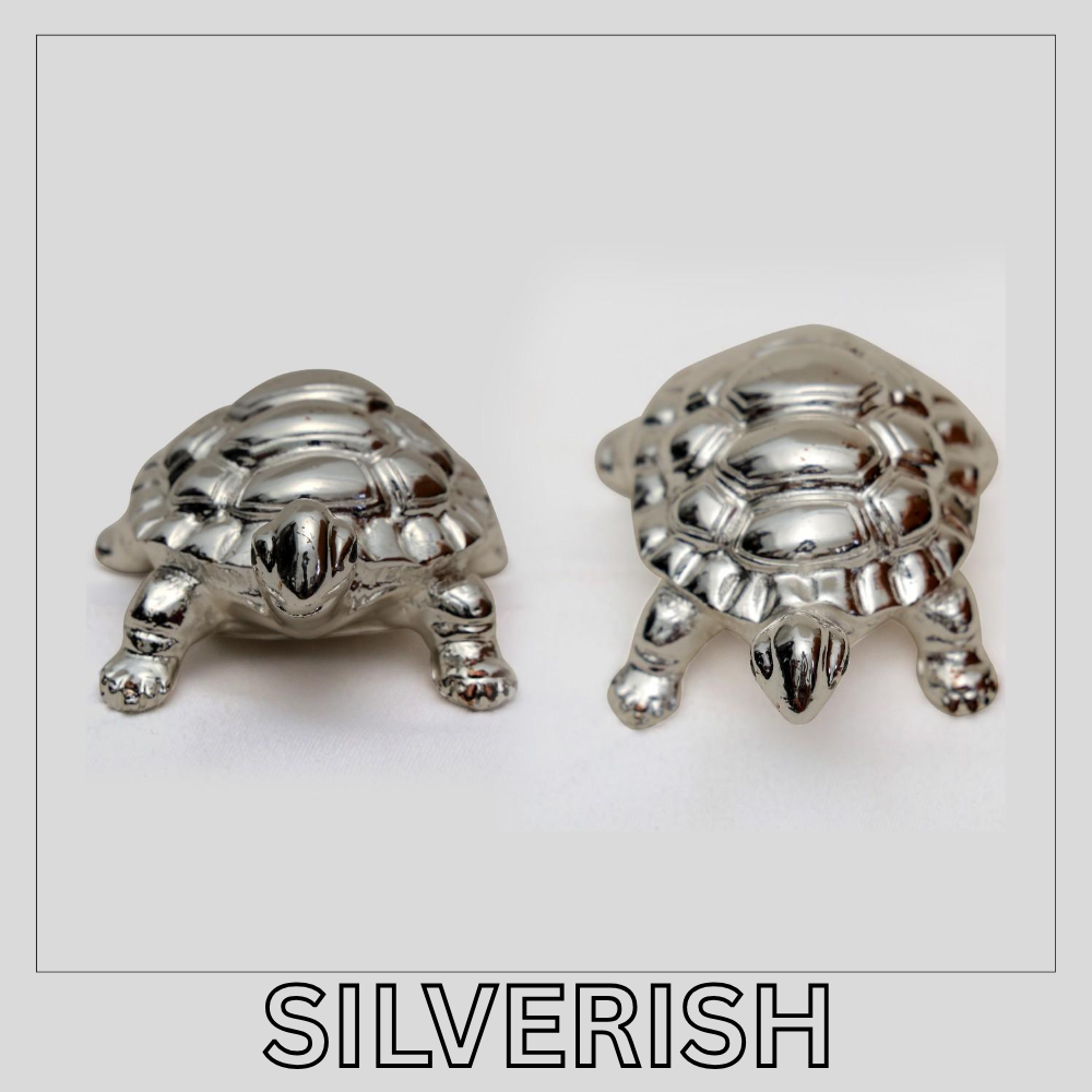 Grace & Elegance: Silver-Plated Tortoise for Luxurious Home
